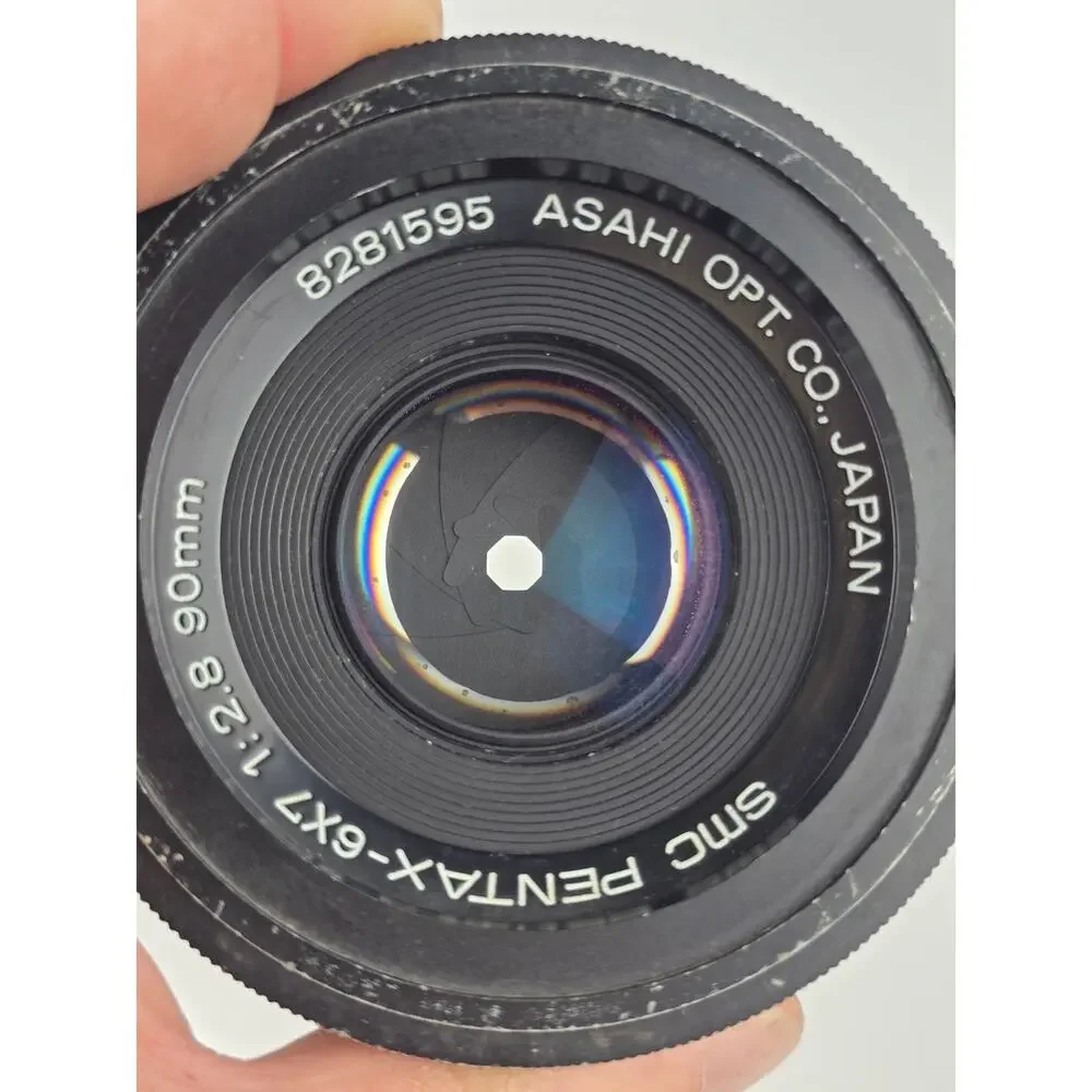 Asahi SMC Pentax 6x7 1:2.8 90mm Camera Lens In Fair condition -no caps